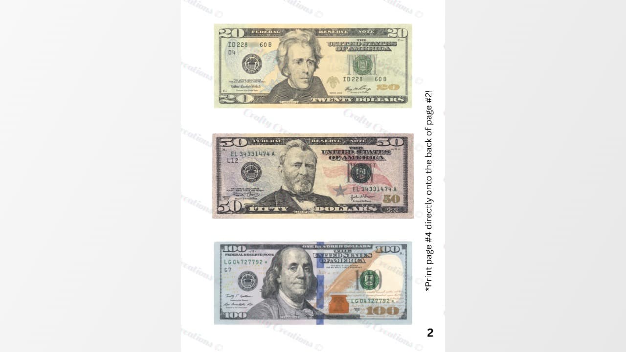 Printable Play Money For Kids - Image 4