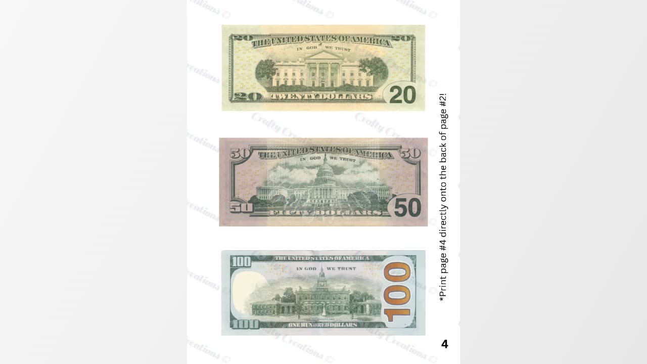 Printable Play Money For Kids - Image 5