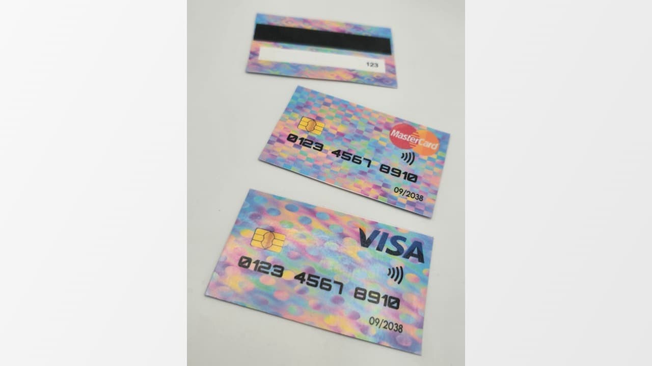 Printable Play Credit/Debit Cards For Kids - Image 1