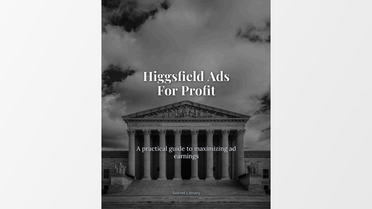 Higgsfield Ads For Profit: The System to Turn Clicks into Customers - Image 1