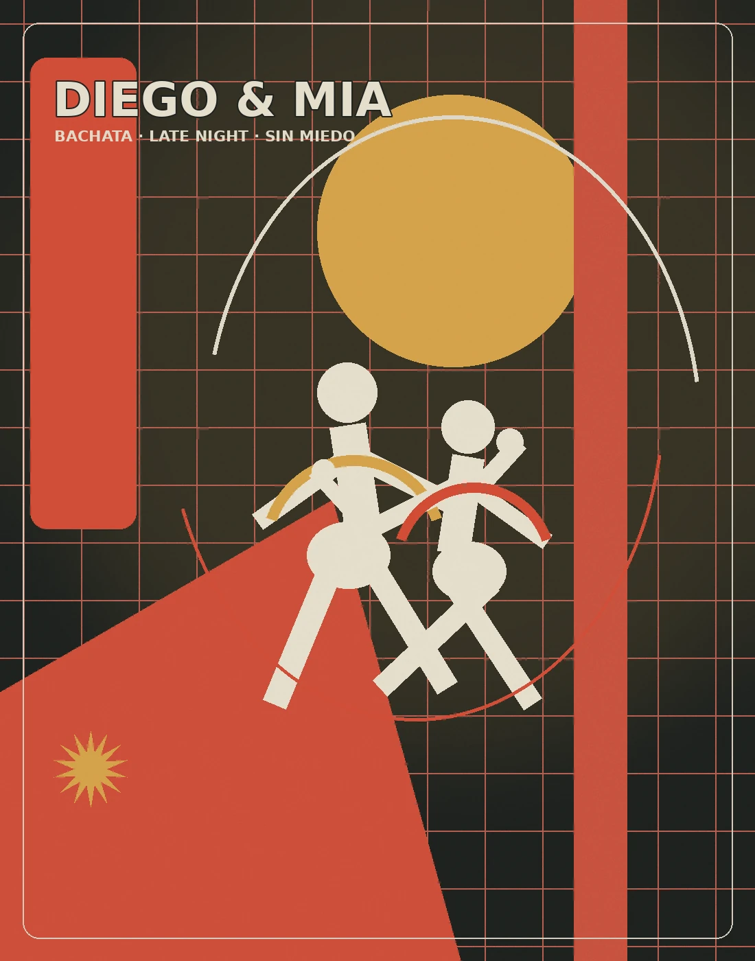 Poster art for Diego and Mia