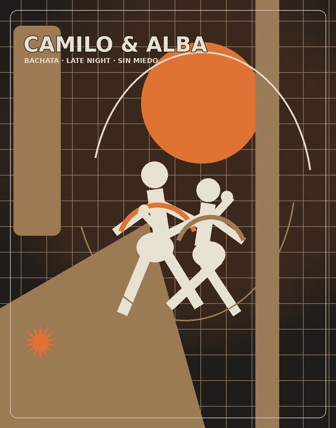 Poster art for Camilo and Alba